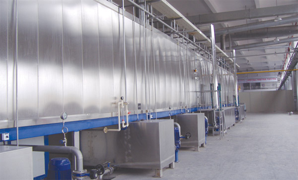 喷淋式前处理装置