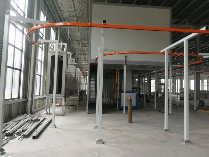 涂装生产流水线