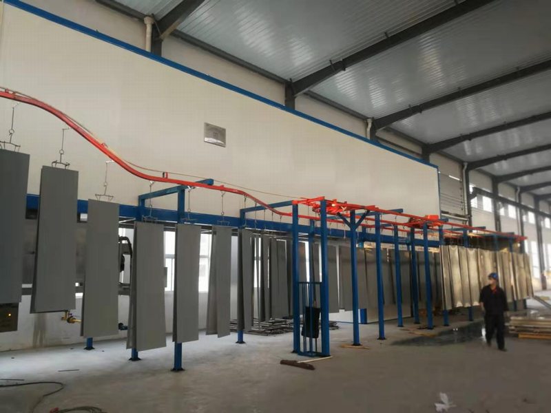 涂装生产流水线