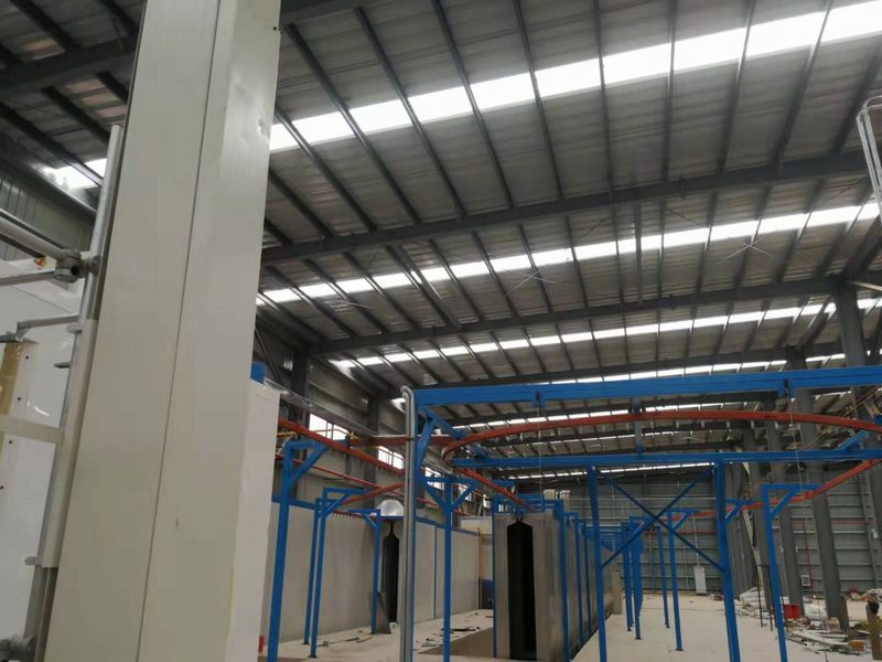 涂装生产流水线