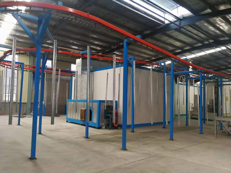 涂装生产流水线